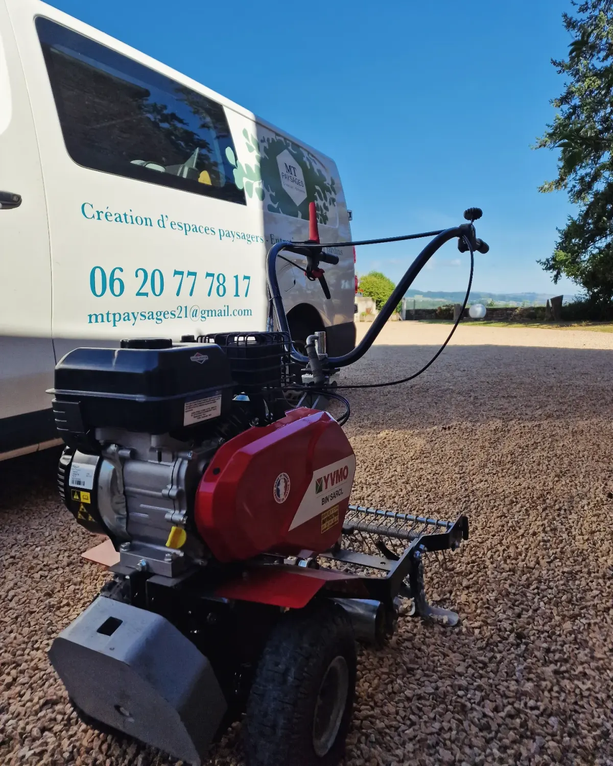 Utilitaire et motoculteur MT Paysages